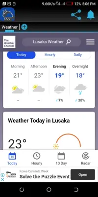 Weather Lite Pro android App screenshot 1